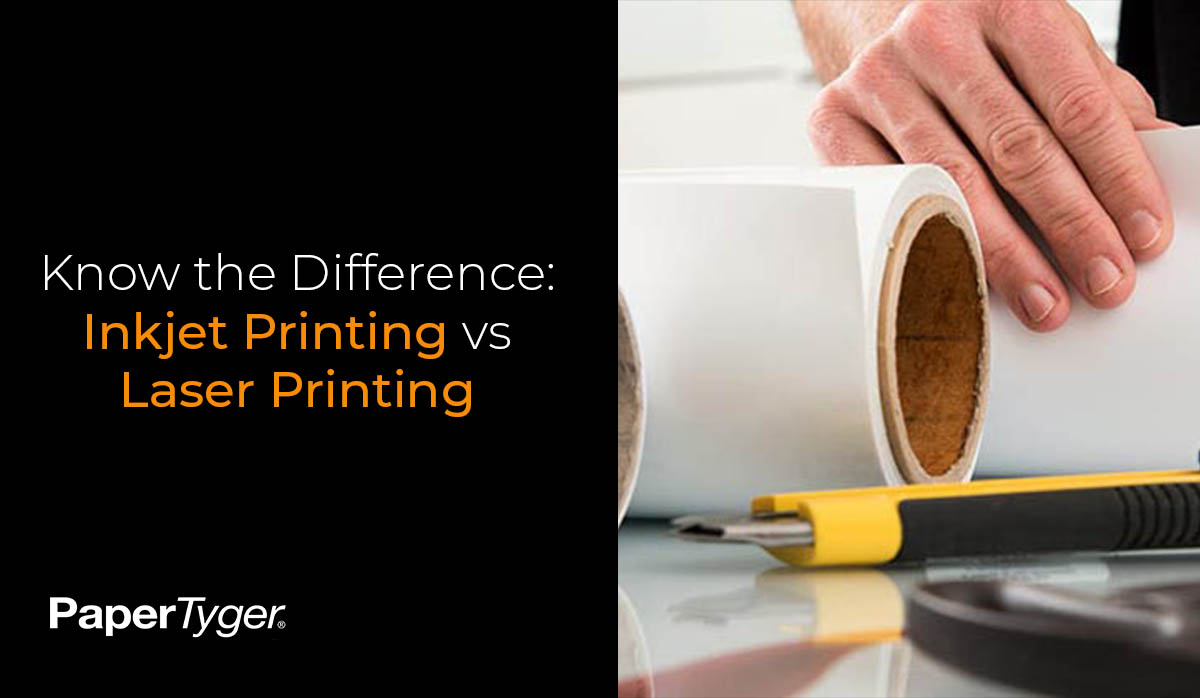 Know the Difference Inkjet vs Laser Printing